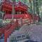 1 Mi to Lake Gregory Boho Crestline Cabin