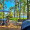 Cozy Toledo Bend A-Frame with Waterfront Views! - Burkeville