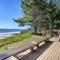 Oceanfront Point Arena House with Lovely Deck! - Point Arena