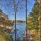 Lake Keowee Escape with Dock, Deck and Lake Access!