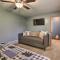 Cabin with Fire Pit and Movie Room, 1 Mi to Lake