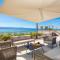 Luxury beachfront VILLA FLORES heated outdoor, indoor pool, whirlpool, sauna
