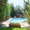 2 bedrooms appartement with private pool enclosed garden and wifi at Ragalna