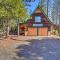 Rustic Trinity Center Cabin with Deck Near Fishing! - Trinity Center