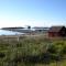 1B, Stuga m havsutsikt & 50m till strand - Byxelkrok