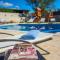 Holiday Home Tower with private pool, sauna and quads