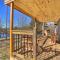 Serene Lakefront Cabin with Deck and Fire Pit! - Trenton