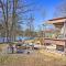 Serene Lakefront Cabin with Deck and Fire Pit! - Trenton