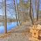 Lakefront Cabin with Deck, Fire Pit in Trenton!