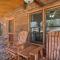 Serenity Cabin with Furnished Deck - Mineral Bluff