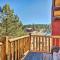 Classic Colorado Log Home with Mountain Views! - Florissant