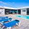 Eslanzarote Eco Villa Tony, heated pool, jacuzzi, Sat tv, Super wifi - La Costa
