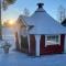 Modern Lapland Cottage with Outdoor Sauna & BBQ Hut - Slagnäs