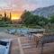 Villa provençale au cœur du pays d’Aix, piscine, vue imprenable