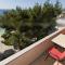 Studio apartment in Tucepi with sea view, balcony, air conditioning, WiFi 3674-4
