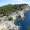 Studio apartment in Veli Rat with sea view, balcony, washing machine 882-1