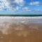 Descanso com pé na areia!
