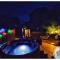 Chalet, bain nordique (spa) dans le triangle noir