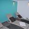 Villa Poseidon - WE 5 mit Strandkorb am Strand und strandnah