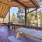 Patio, Grill + Mogollon Rim Views: Payson Cabin