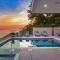 Villa Dispet, sea view, pool, jacuzzi, sauna, cinema