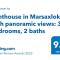 Penthouse in Marsaxlokk with panoramic views: 3 bedrooms, 2 baths - Марсашлокк
