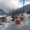 Villa Bianca Bormio garden and parking