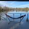 Woodpecker Log Cabin with hot tub, pizza oven bbq entertainment area, lakeside with private fishing peg situated at Tattershall Lakes - Tattershall