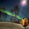 Cabin magic on Senja, atmosphere like a fairytale