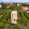The Tower with the Orange tree garden