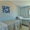 Flat com varanda+2qt no Eco Resort