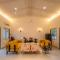 SaffronStays Turquoise Maison - 3BR pool villa with jacuzzi, bonfire & fruit garden near Lake Kalote, Karjat