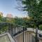 Sleek flat with communal courtyard