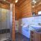 Wooden holiday home with sauna