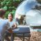 Bild Bubble-Tent Elzach inklusive Hot Tube Badefass