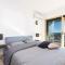 Villefranche Sur Mer:Appartement-villa, Vue mer, jardin, parking.