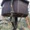 La maison de Mado et sa cabane dans les arbres