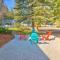 Furnished Deck and Fire Pit Sherwood Forest Cabin - Twain Harte