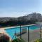 Studio with a panoramic view at the last floor of the residence with a pool - أنتيب