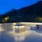 Panoramic lagoon view