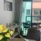 apartamento de frente para o mar com linda area de lazer
