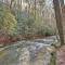 Amazing Creek View Cabin w/ Hot Tub, Firepit & Pool Table - Ellijay