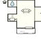 Apartment in the house with pool, ground floor