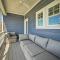 Bright Coastal Abode with Porch and Beach Access!