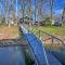 Waterfront Grove Getaway with Fire Pit and Boat Slip! - Grove