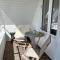 Apartment Ruhetgaard Bed & kitchen
