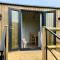 Shepherds hut with hot tub