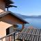 Lakeview apartment in Oggebbio with swimming pool