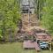 Waterfront Cottage with Boat Dock and 3 Decks!