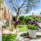 Apartment mit Gartenblick